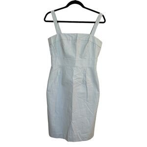 J Crew Striped Pinstripe Sun Dress and Jacket Set